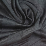 Black Vertical-Stripe Interlock Knit, Polyester, 188 gsm — photo 1