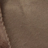 100% Polyester Knit Fabric, 450 gsm, 160 cm — Brown — photo 1