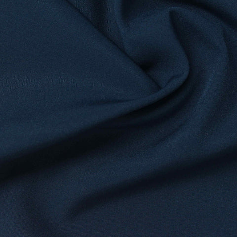 Polyester Stretch Woven Fabric, 250 gsm, 160 cm — Navy