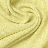 Light Yellow Marl Jersey Knit, Poly-Linen, 167 gsm — photo 1