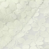 White Floral Lace, Viscose-Nylon — photo 1