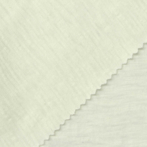 Light Cream Marl Jersey Knit, Poly-Cotton, 200 gsm