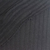 Brushed Polyester Viscose Stretch Rib Knit Fabric, 250 gsm, 160 cm — Grey — photo 1