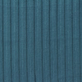 Viscose Stretch Rib Knit Fabric, 300 gsm, 135 cm — Blue — photo 1