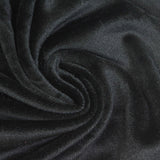 Polyester Stretch Knit Fabric, 220 gsm, 195 cm — Black — photo 1