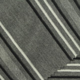 Grey Horizontal-Stripe Jersey Knit, Poly-Viscose, 160 gsm, 160 cm — photo 1