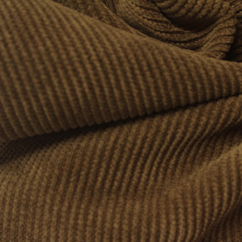 Polyester Stretch Knit Fabric, 360 gsm, 185 cm — Brown