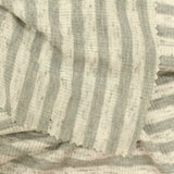 Grey Stripes Rib Knit, Poly-Viscose, 166 gsm — photo 1