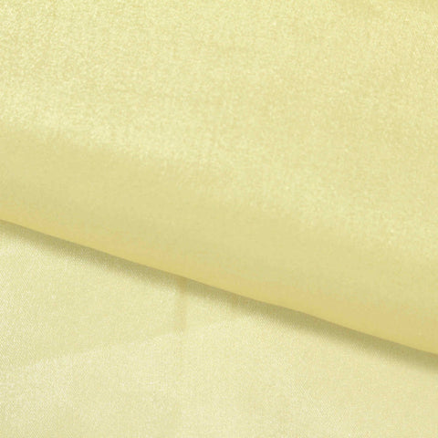 Polyester Nylon Organza Fabric, 53 gsm, 150 cm — Yellow, ref EF-252488