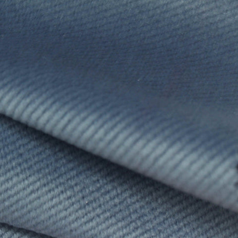Brushed 100% Polyester Fabric, 480 gsm, 150 cm — Blue