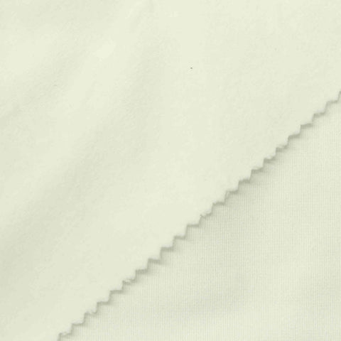 Polyester Stretch Knit Fabric, 250 gsm, 160 cm — White