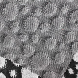 Black Leopard Jacquard, Viscose-Poly, 251 gsm — photo 1