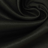Striped Polyester Stretch Scuba Knit Fabric, 200 gsm, 165 cm — Black — photo 1