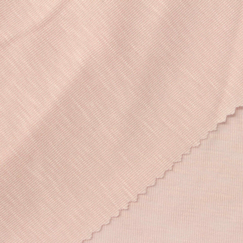Tencel Lyocell Polyester Rib Knit Fabric, 150 gsm, 167 cm — Pink