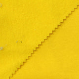 Brushed Cotton Polyester French Terry Fabric, 300 gsm, 180 cm — Yellow — photo 1
