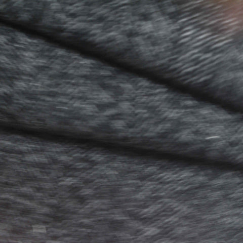 Dark Grey Herringbone Bouclé, Wool-Poly
