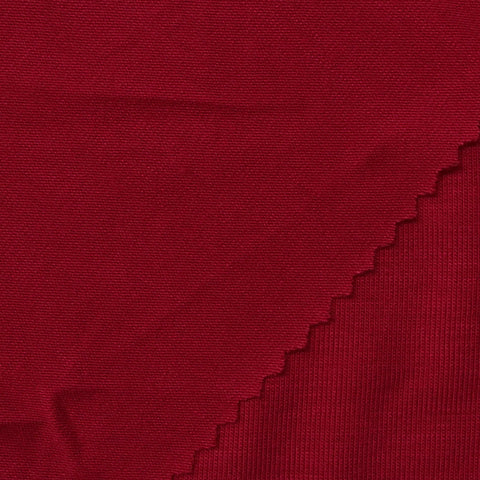 Viscose Stretch Jersey Knit Fabric, 183 gsm, 170 cm — Red
