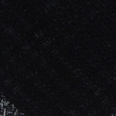 Black Marl Jacquard, 300 gsm