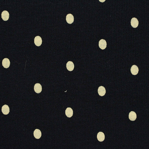 Cream Dots Chunky Knit, Viscose