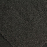 Brushed Polyester French Terry Fabric, 271 gsm — Black — photo 1