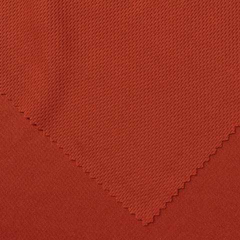 100% Polyester Birdseye Knit Fabric, 140 gsm — Orange, ref EF-236360