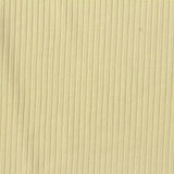 Polyester Viscose Stretch Rib Knit Fabric, 260 gsm, 150 cm — Yellow — photo 1