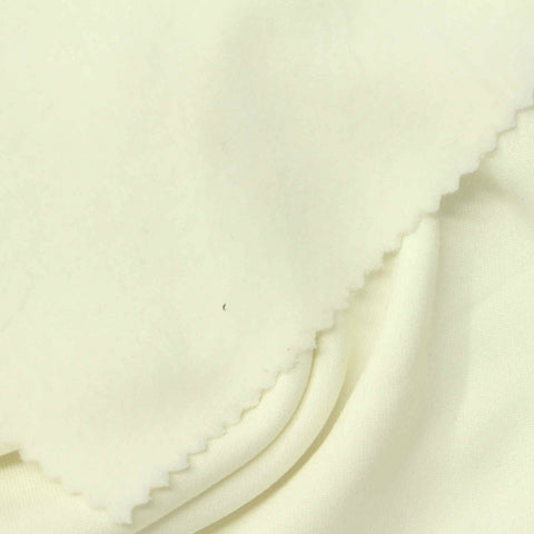 Brushed Polyester Nylon Stretch Jersey Knit Fabric, 220 gsm, 160 cm — Khaki