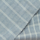 White Check Denim, Polyester — photo 1