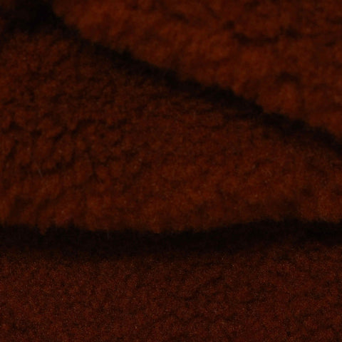 100% Polyester Knit Fabric, 395 gsm, 160 cm — Brown