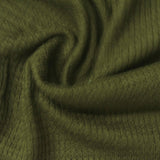 Viscose Stretch Waffle Knit Fabric, 238 gsm, 163 cm — Green — photo 1