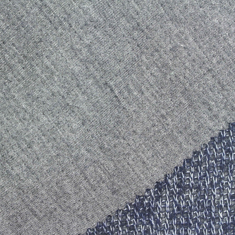 Rib Knit Fabric, 280 gsm, 160 cm — Navy
