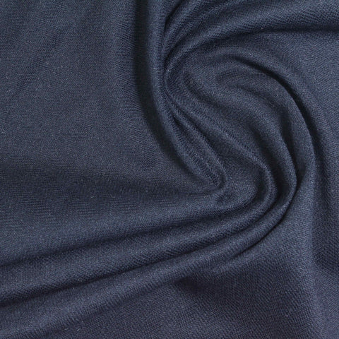Dark Blue Marl Jersey Knit, Cotton-Poly, 160 gsm