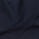 Cotton Nylon Piqué Knit Fabric, 190 gsm, 189 cm — Navy — photo 1