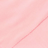 Polyester Stretch Rib Knit Fabric, 297 gsm, 127 cm — Pink — photo 1