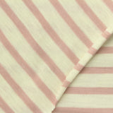 Cream Stripes Jersey Knit, Cotton, 180 gsm — photo 1