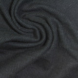 Polyester Cotton Stretch Rib Knit Fabric, 395 gsm, 121 cm — Grey — photo 1