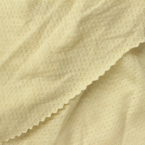 Yellow Dots Mesh, Cotton