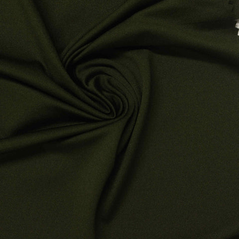 Polyester Stretch Milk Silk Knit Fabric, 140 gsm, 160 cm — Green, ref EF-238038