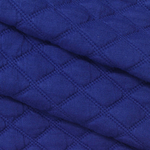Blue Diamond Jacquard, Polyester, 375 gsm