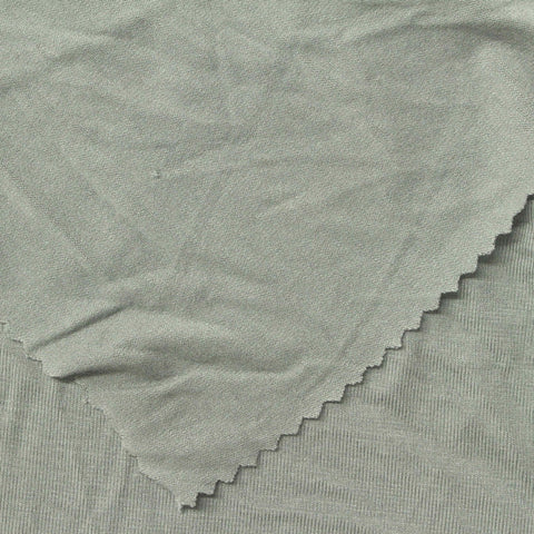 Viscose Stretch Jersey Knit Fabric, 230 gsm, 165 cm — Green