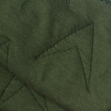 Dark Green Chevron Jacquard, Poly-Cotton, 420 gsm — photo 1