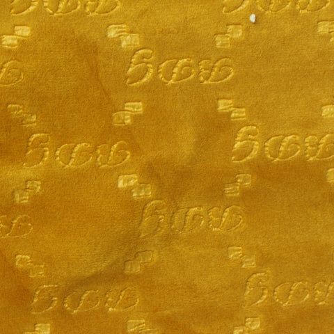 Yellow Tone-on-Tone Warp Knit, Polyester