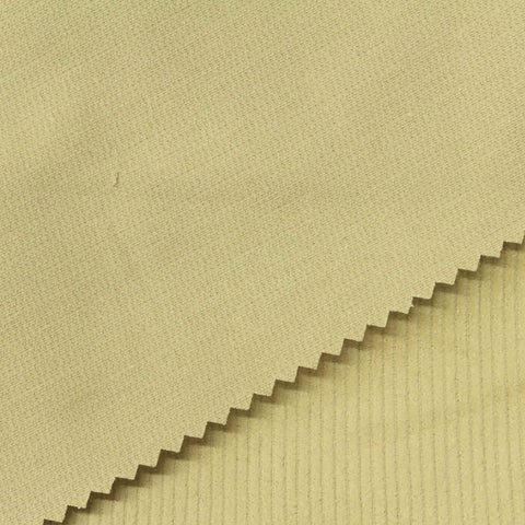 100% Cotton Corduroy Fabric, 270 gsm — Khaki
