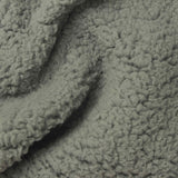 100% Polyester Sherpa Fleece Fabric, 240 gsm, 172 cm — Grey — photo 1