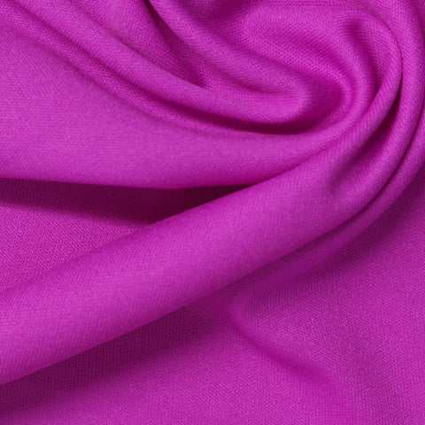100% Polyester Interlock Knit Fabric, 115 gsm — Purple