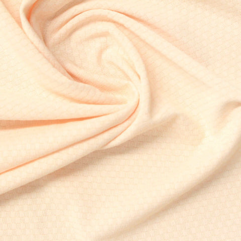 Beige Tone-on-Tone Jacquard, Polyester, 180 gsm