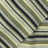 Olive Horizontal-Stripe Rib Knit, Cotton — photo 1