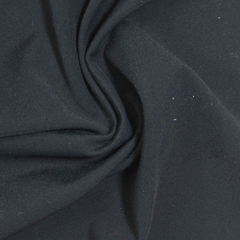Brushed Nylon Stretch Interlock Knit Fabric, 210 gsm, 152 cm — Grey