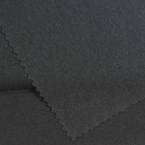 Charcoal Scuba Knit, Cotton