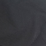 Viscose Nylon Stretch Ponte Knit Fabric, 240 gsm, 150 cm — Black — photo 1